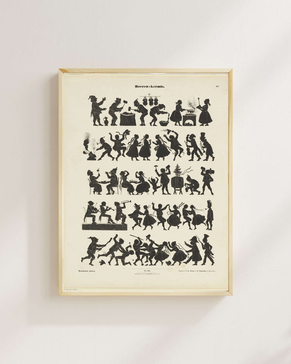 Kaspar Braun - Köylü Panayırı Fine Art Baskı