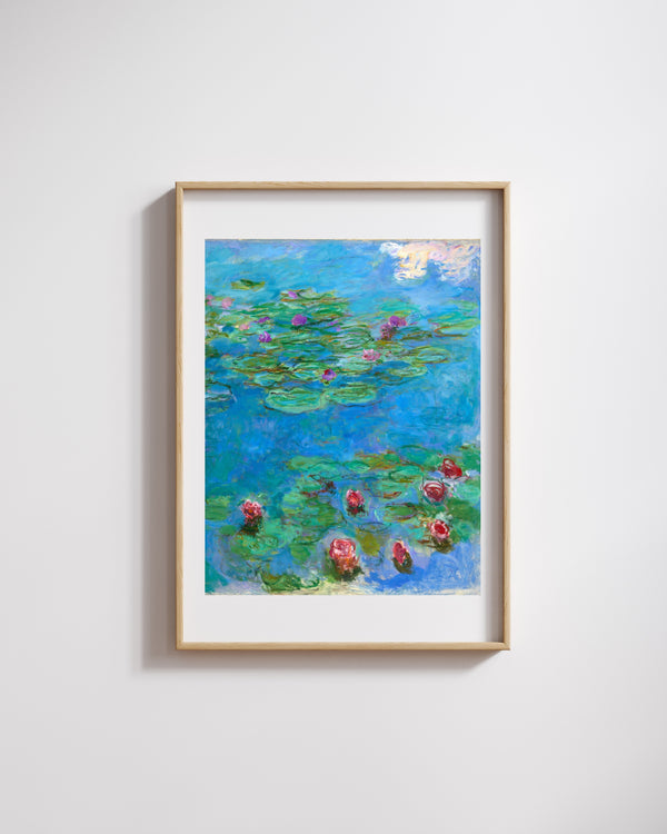 Claude Monet - Nilüferler fine art baskı