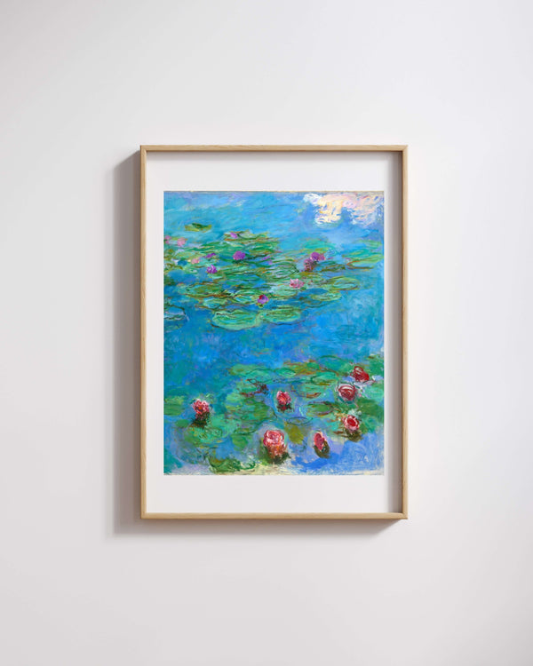 Claude Monet - Nilüferler fine art baskı