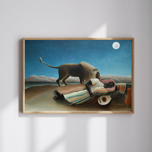 Henri Rousseau - Uyuyan Çingene