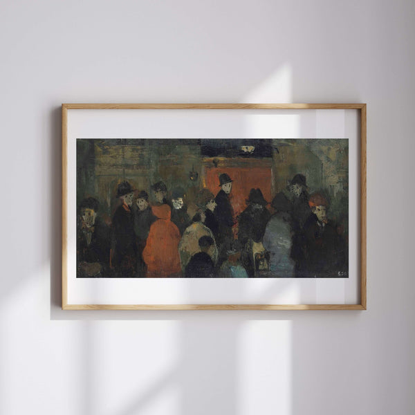 L. S. Lowry - Kalabalık Fine Art Baskı