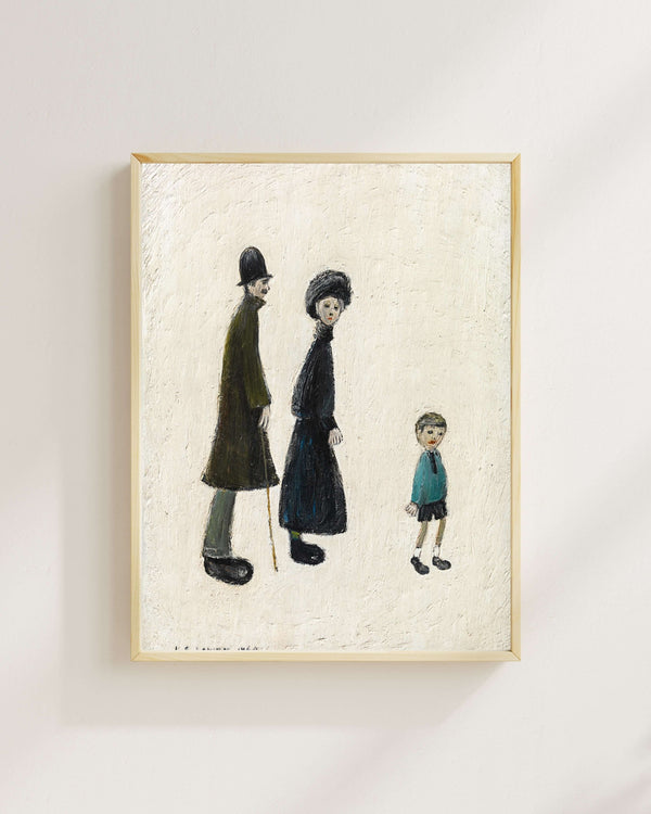 L. S. Lowry - Aile Gezisi çerçeve