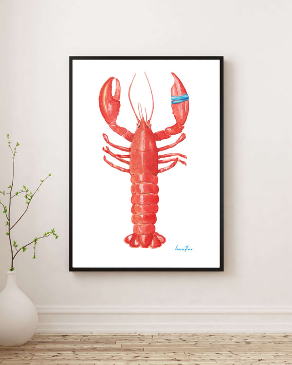 Hazal Türer - Lobster fine art baskı