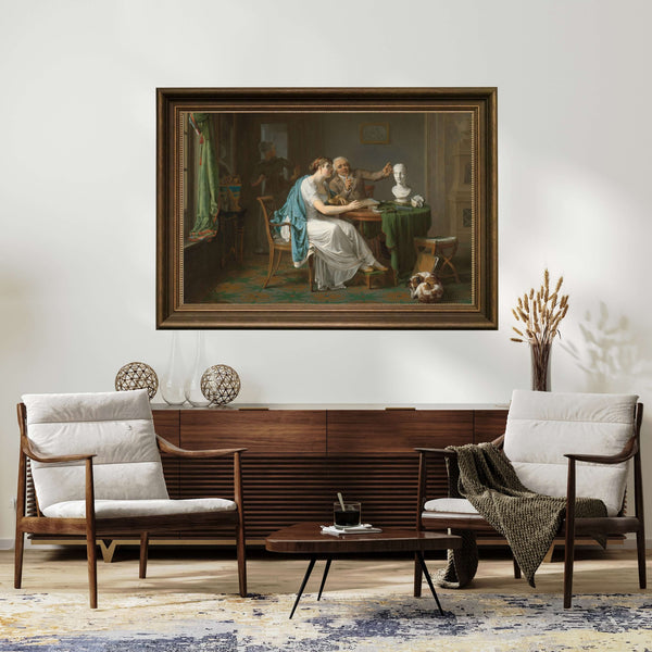 Louis Moritz - Çizim Dersi Çerçeve