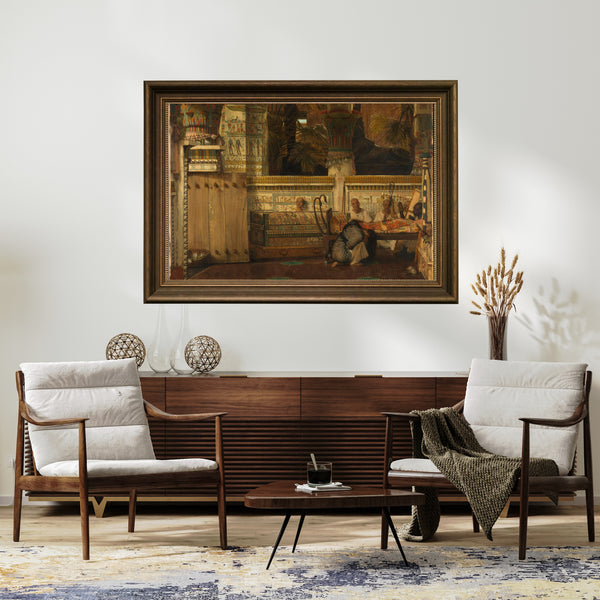 Lourens Alma Tadema - Mısırlı Dul Kadın