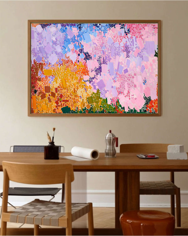 Menekşe Işığı Fine Art Baskı