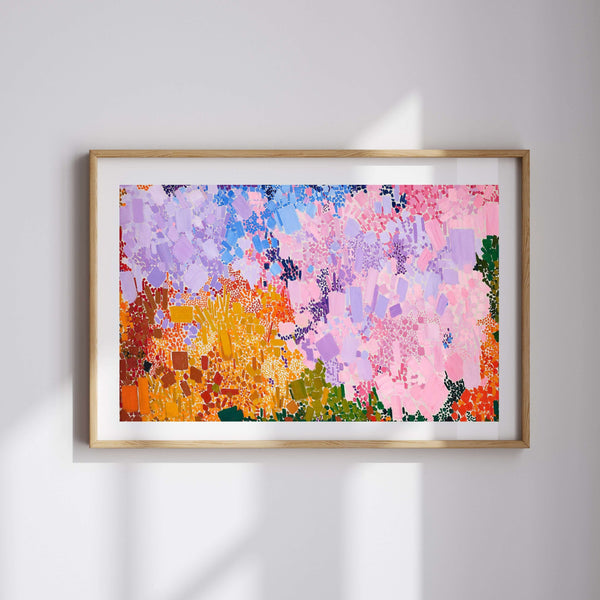 Menekşe Işığı Fine Art Baskı