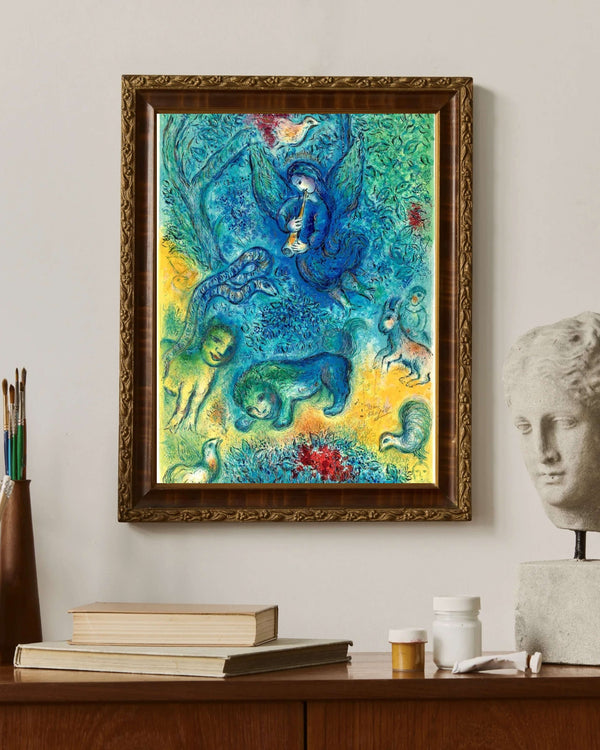 Marc Chagall - Sihirli Flüt Fine Art Baskı