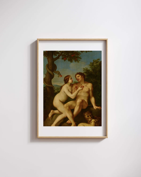 Marcantonio Franceschini - Âdem ve Havva fine art baskı
