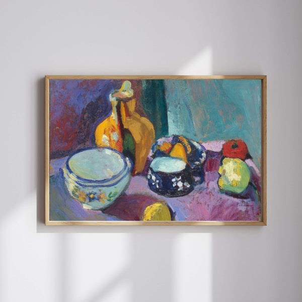Henri Matisse - Tabaklar ve Meyveler