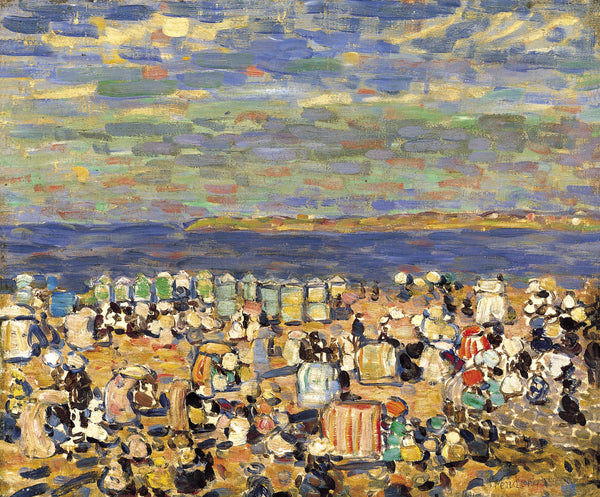 Maurice Prendergast - Saint-Malo Plajı