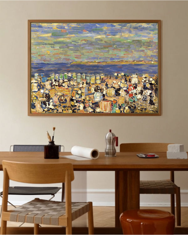 Maurice Prendergast - Saint-Malo Plajı
