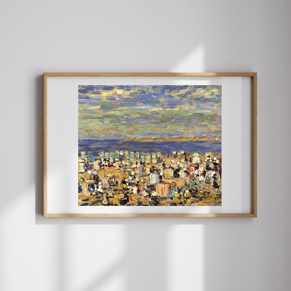 Maurice Prendergast - Saint-Malo Plajı