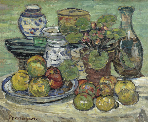 Maurice Prendergast - Elmalı Natürmort