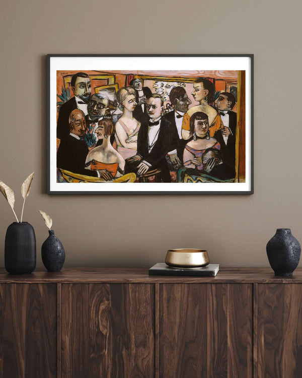 Max Beckmann - Paris Topluluğu fine art baskı