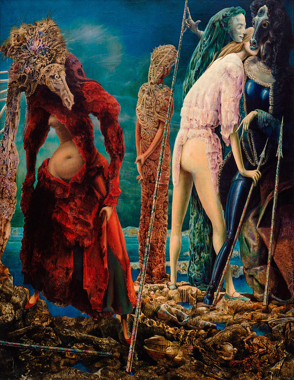 Max Ernst - Antipapa Tablo
