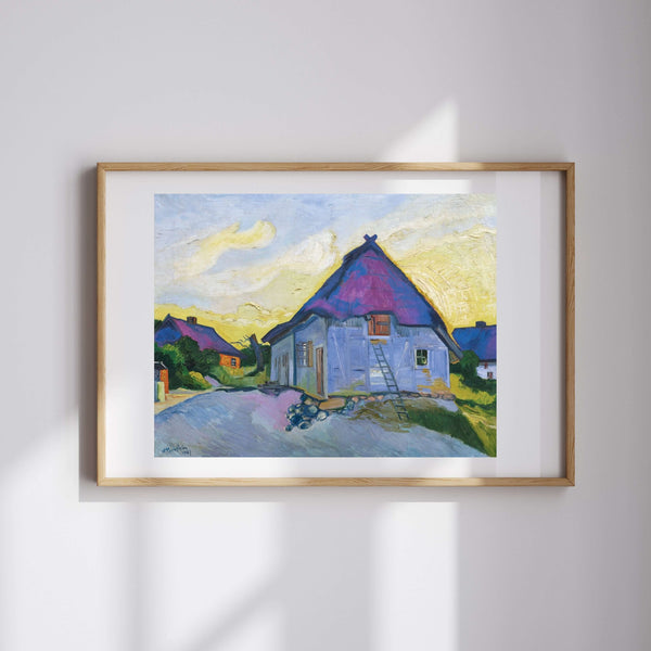 Max Pechstein - Sonbahar Akşamı Fine Art Baskı