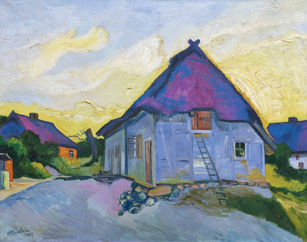 Max Pechstein - Sonbahar Akşamı Fine Art Baskı