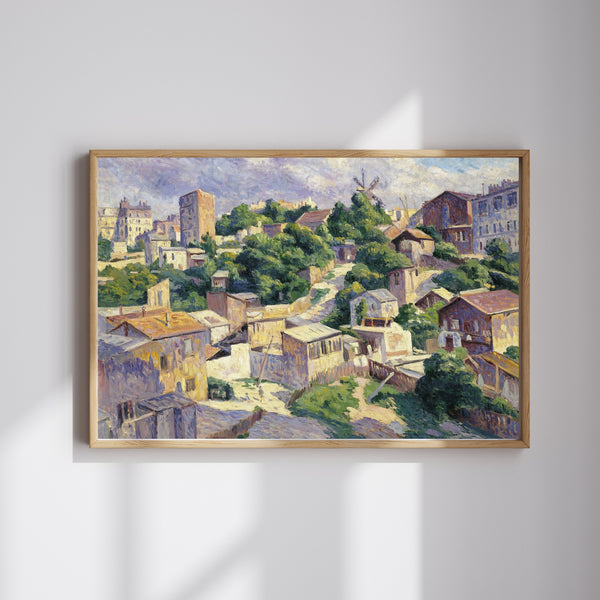 Maximilien Luce - Montmartre’da Çalılık