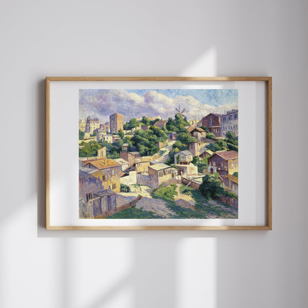 Maximilien Luce - Montmartre’da Çalılık
