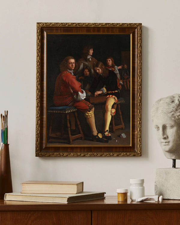 Michael Sweerts - Dama Oyuncuları çerçeve