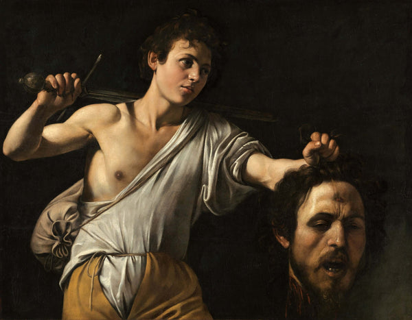 Michelangelo Merisi Caravaggio - Golyat’ın Kafasıyla Davut tablo