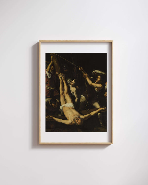 Michelangelo Merisi da Caravaggio - Aziz Petrus’un Şehadeti Fine Art Baskı