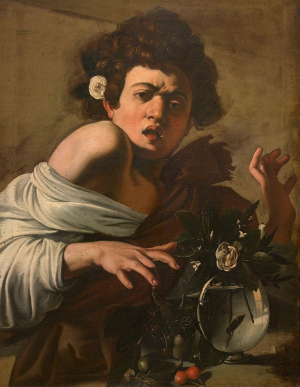 Michelangelo Merisi da Caravaggio - Kertenkele Tarafından Isırılan Çocuk