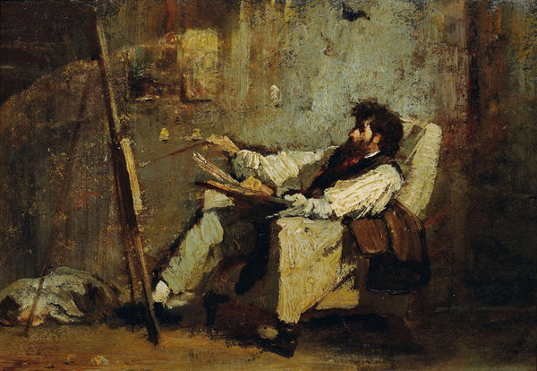 Mihály von Munkácsy - Otoportre Tablo
