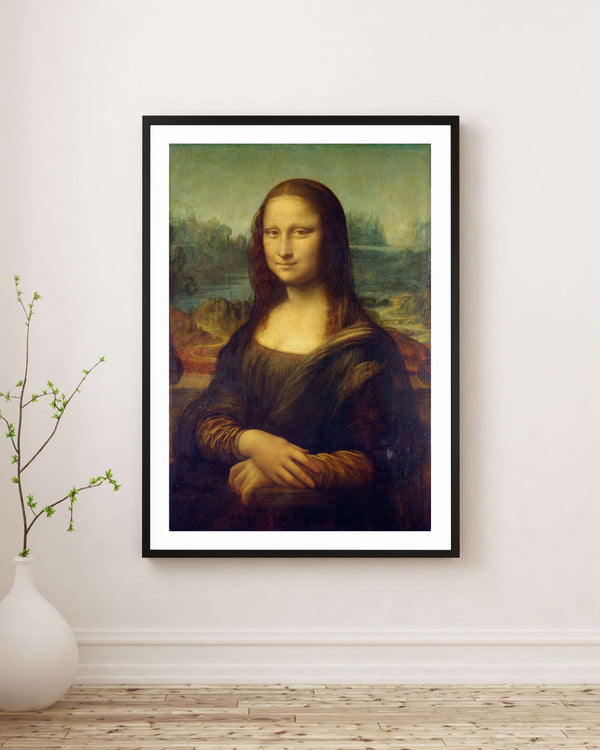 Leonardo da Vinci - Mona Lisa fine art baskı