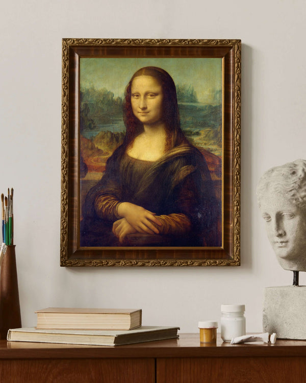 Leonardo da Vinci - Mona Lisa fine art baskı