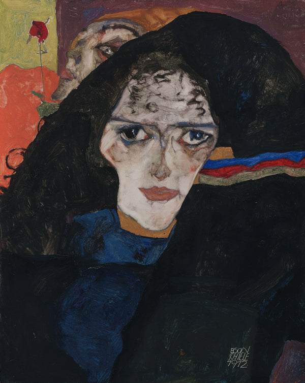 Egon Schiele - Yas Tutan Kadın