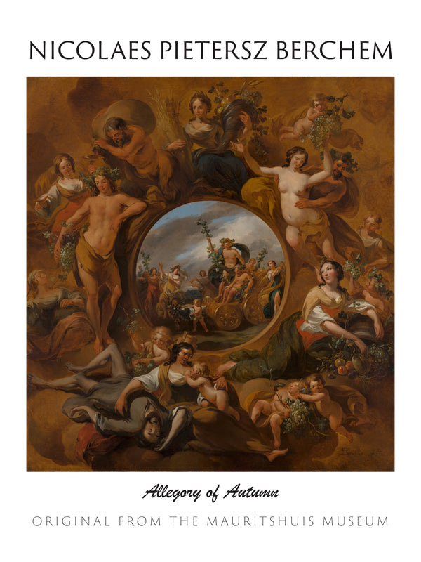 Nicolaes Pietersz Berchem-Sonbahar Alegorisi