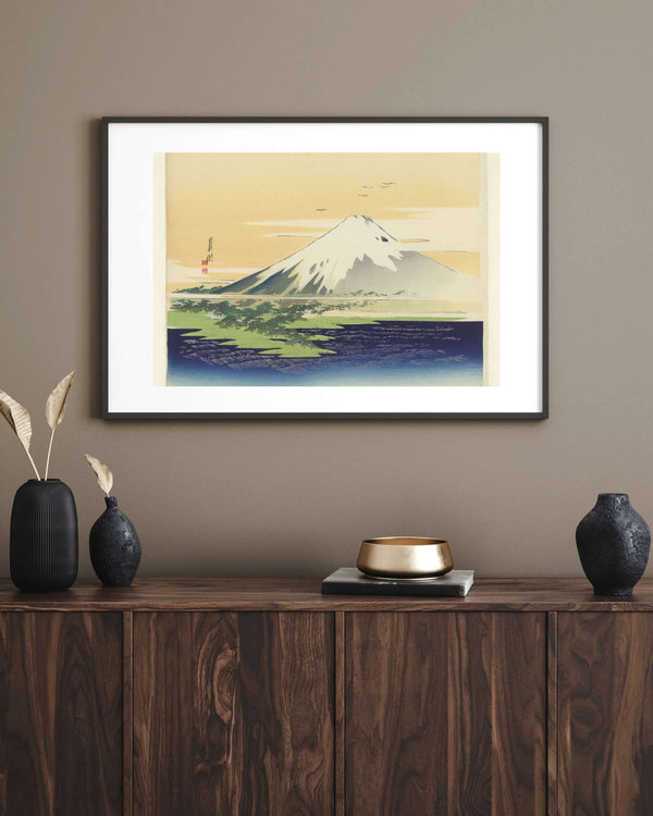 Ogata Gekkō - Fuji çerçeve