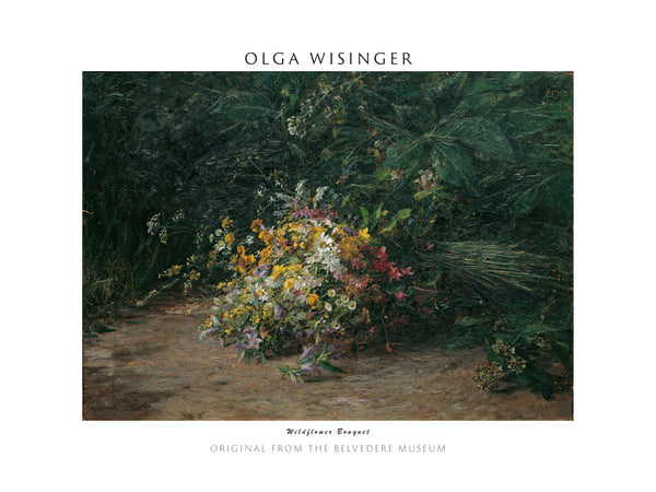 Olga Wisinger-Kır Çiçeklerinden Buket