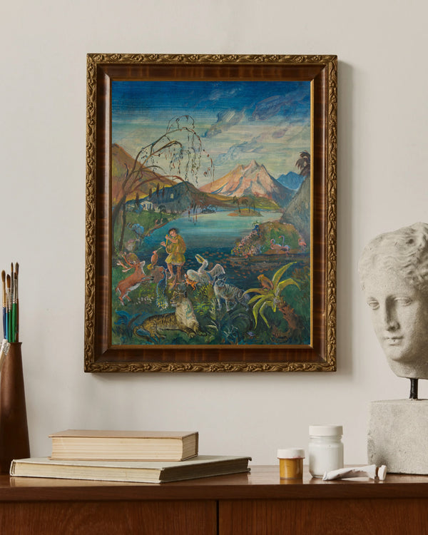 Oskar Laske - Hayvanlar Arasında Orpheus çerçeve