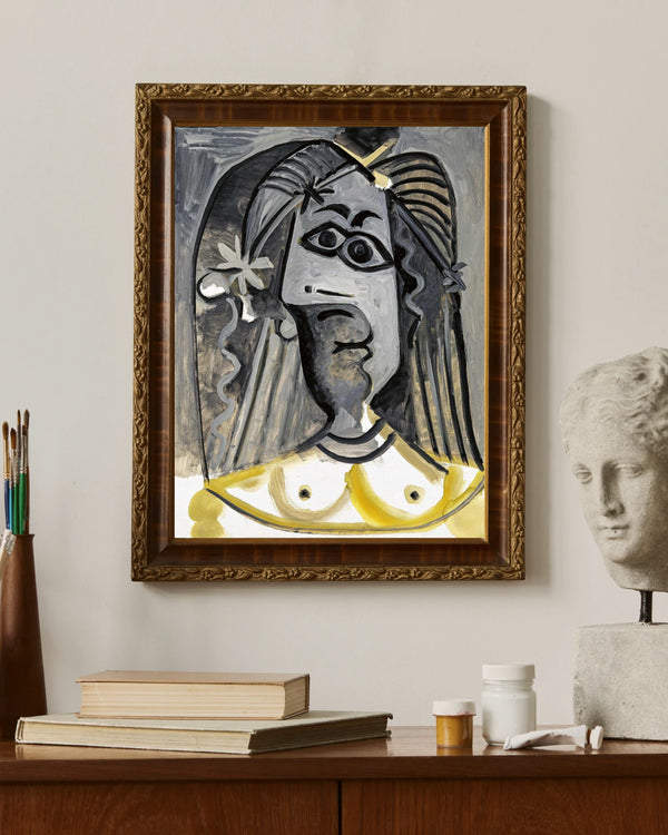 Pablo Picasso - Kadın Büstü II çerçeve