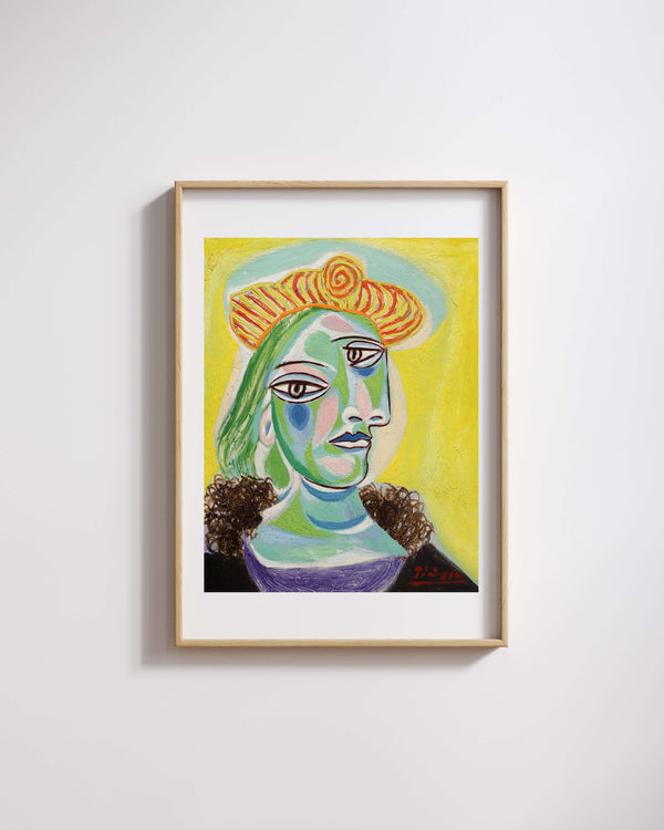 Pablo Picasso - Bir Kadının Büstü fine art baskı