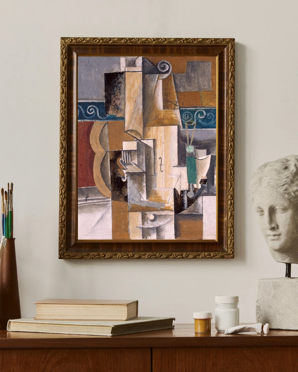 Pablo Picasso - Gitar ve Keman Çerçeve