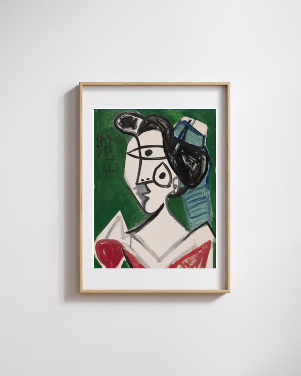 Pablo Picasso - Arlesli Kadın fine art baskı