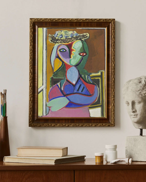 Pablo Picasso - Pencere Kenarında Oturan Kadın