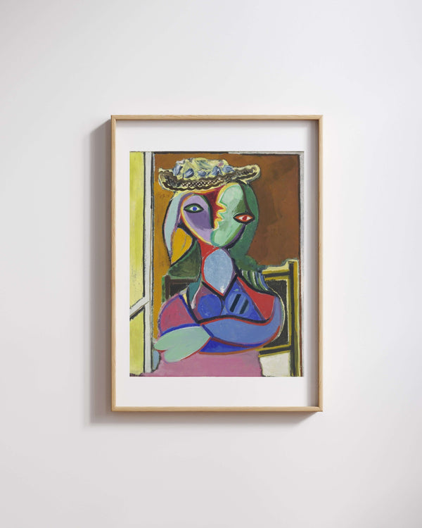 Pablo Picasso - Pencere Kenarında Oturan Kadın