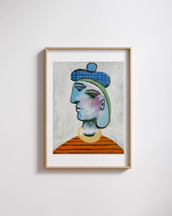 Pablo Picasso - Mavi Bereli Marie Thérèse fine art