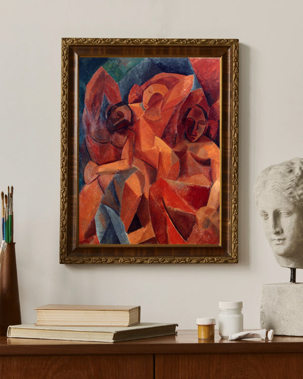 Pablo Picasso - Üç Kadın Çerçeve