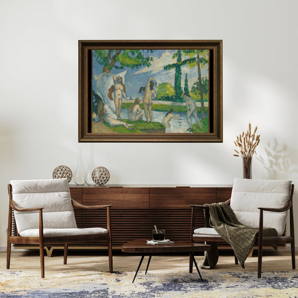 Paul Cézanne - Banyocular Çerçeve