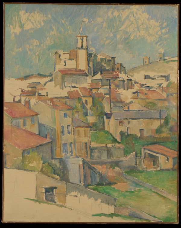 Paul Cézanne - Gardanne Manzarası Tablo