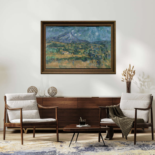 Paul Cézanne - Sainte-Victoire Dağı Çerçeve
