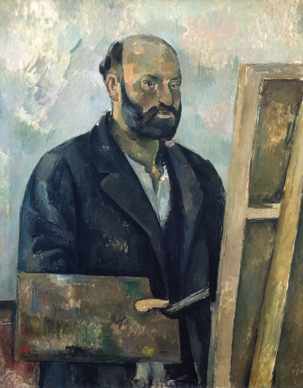 Paul Cézanne - Paletli Otoportre
