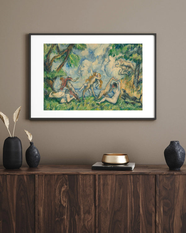 Paul Cézanne - Aşkın Mücadelesi Çerçeve