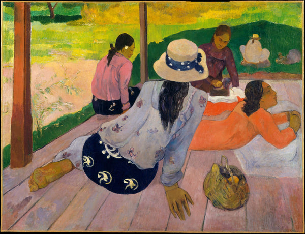 Paul Gauguin - Öğle Uykusu Tablo